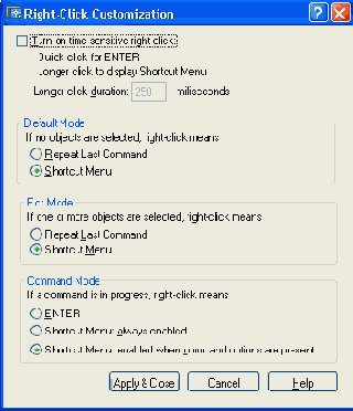  RightClick Customization