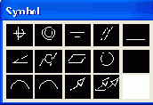 Окно Symbol